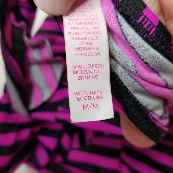 Victoria's Secret Striped Bandeau Bikini Top MED - Picture 7 of 8